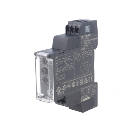 Timer Programabil SPDT 24-240VAC 24VDC IP20 | Electronic-mag.ro | Componente Electronice