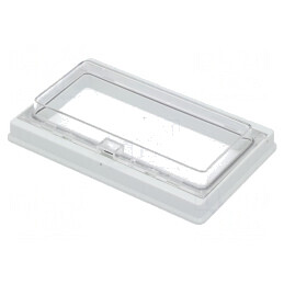 Ferestre de inspecție policarbonat 213x133x40mm IP55 | Electronic-mag.ro | Componente Electronice