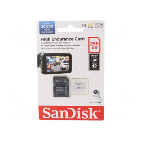 Card de memorie microSDXC 256GB UHS-I U3 V30 | Electronic-mag.ro | Componente Electronice