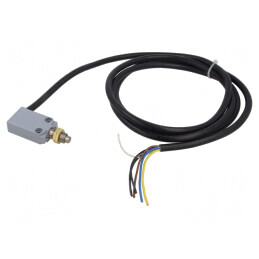 Limitator cursă bolț lung IP67 10A cablu 2m | Electronic-mag.ro | Componente Electronice