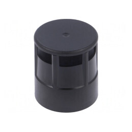 Semnalizator Acustic Negru 24VDC 95dB IP65 | Electronic-mag.ro | Componente Electronice