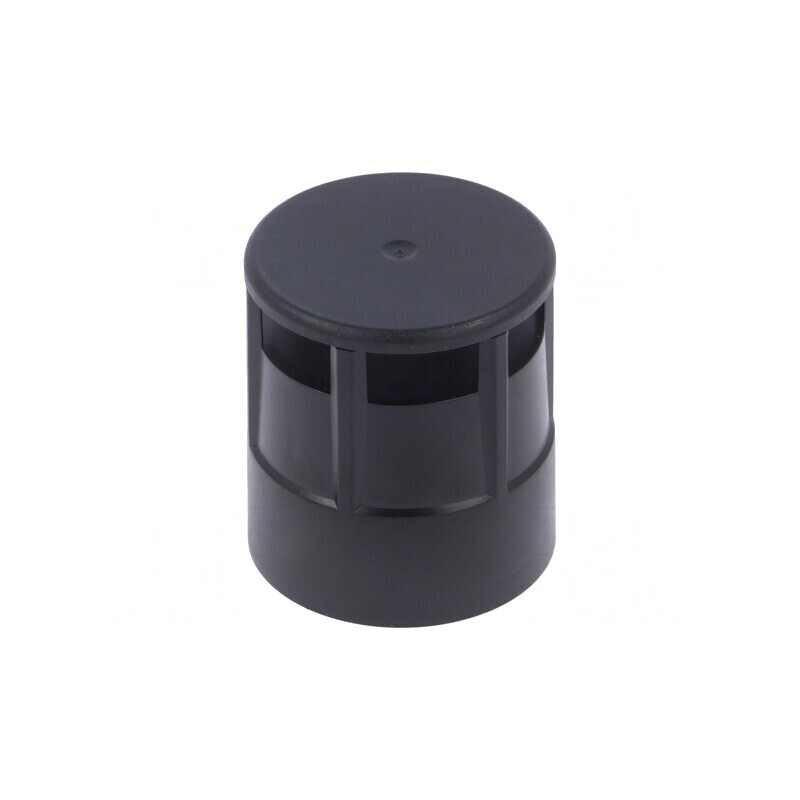Semnalizator Acustic Negru 24VDC 95dB IP65 | Electronic-mag.ro | Componente Electronice