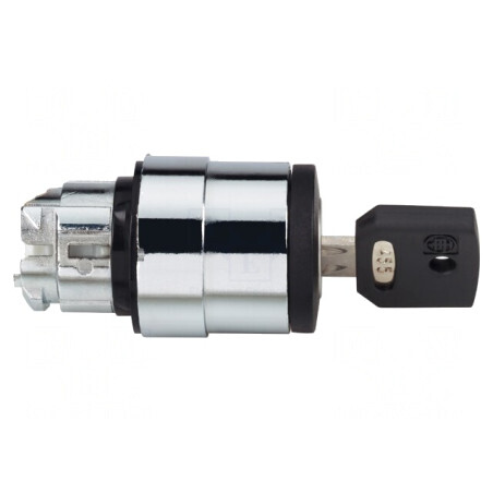 Comutator rotativ cu cheie 22mm negru ZB4BG9 | Electronic-mag.ro | Componente Electronice