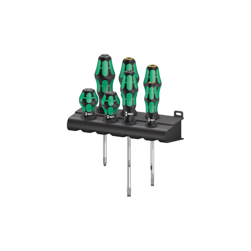 Set Şurubelniţe Pozidriv şi Plate Kraftform 7 Bucăţi | Electronic-mag.ro | Componente Electronice