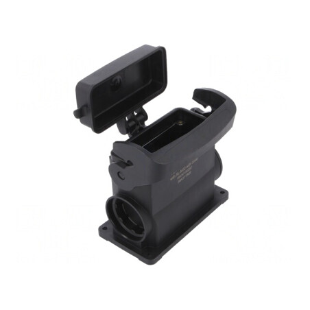 Carcasă pentru conectori HDC Han-Eco B 16B drept | Electronic-mag.ro | Componente Electronice
