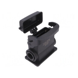 Carcasă pentru conectori HDC Han-Eco B 16B drept | Electronic-mag.ro | Componente Electronice