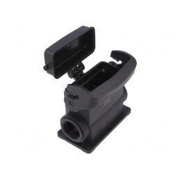 Carcasă pentru conectori HDC Han-Eco® B 16B drept | Electronic-mag.ro | Componente Electronice