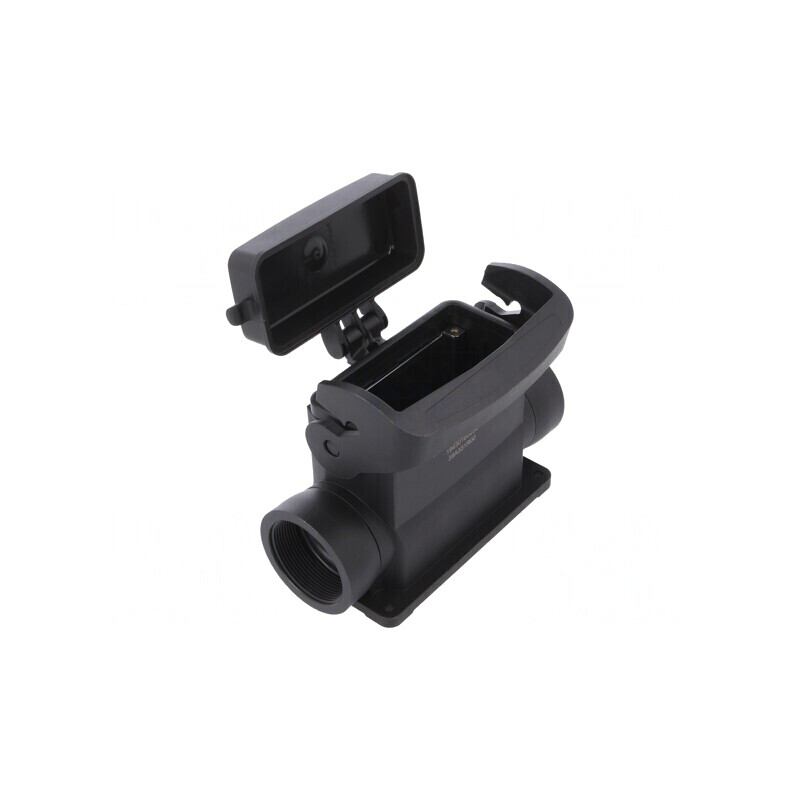 Carcasă pentru Conectori HDC Han-Eco B 16B Drept | Electronic-mag.ro | Componente Electronice