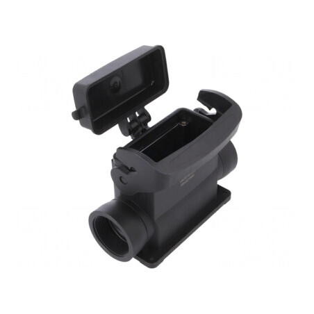 Carcasă pentru Conectori HDC Han-Eco B 16B Drept | Electronic-mag.ro | Componente Electronice