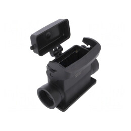 Carcasă pentru Conectori HDC Han-Eco B 16B Drept | Electronic-mag.ro | Componente Electronice