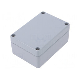 Carcasă universală aluminiu Klippon K2 70x100x45mm RAL7001 | Electronic-mag.ro | Componente Electronice