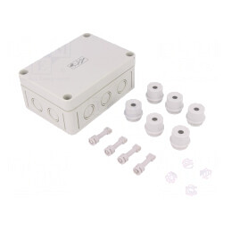 Cutie de Conexiuni Polistiren 94x130x57mm | Electronic-mag.ro | Componente Electronice