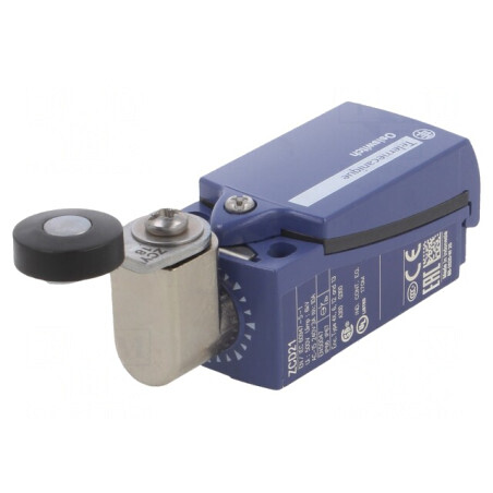 Limitator cursă manetă cu rolă din plastic 19mm 10A | Electronic-mag.ro | Componente Electronice