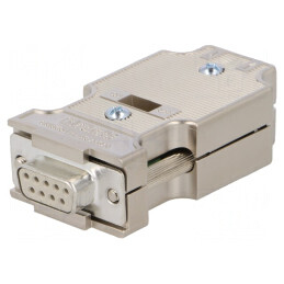 Mufă D-Sub PIN 9 Mamă Dreaptă 50V cu Terminal pe Cablu | Electronic-mag.ro | Componente Electronice