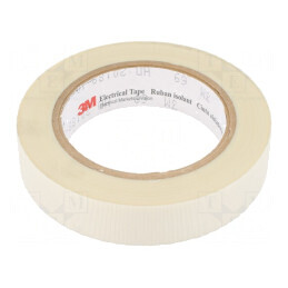 Bandă Electroizolantă Albă 25mm x 33m Silicon 3M | Electronic-mag.ro | Componente Electronice