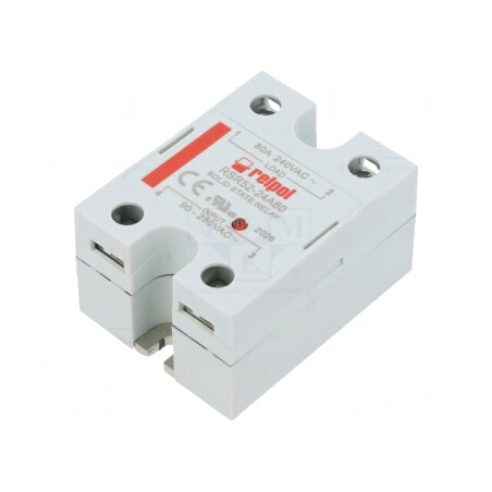 Releu Semiconductor 1-fazat 80A 48-280VAC | Electronic-mag.ro | Componente Electronice
