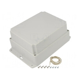Carcasă Universală cu Lame de Fixare 146x186x90mm | Electronic-mag.ro | Componente Electronice