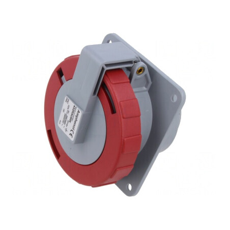 Conector Alimentare AC Trifazat Soclu Mamă Unghi IP67 | Electronic-mag.ro | Componente Electronice