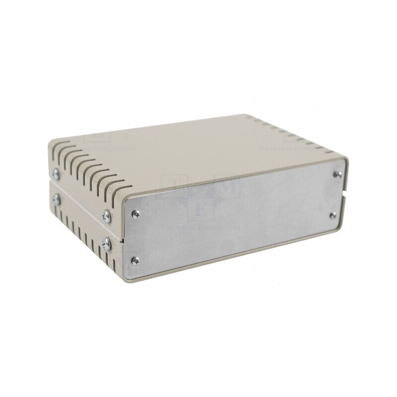 Carcasă cu Panou Ventilată 1402 180mm x 124mm x 61mm | Electronic-mag.ro | Componente Electronice
