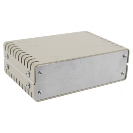 Carcasă cu Panou Ventilată 1402 180mm x 124mm x 61mm | Electronic-mag.ro | Componente Electronice