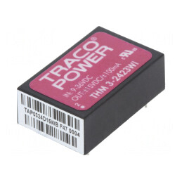 Convertor DC/DC 3W 9-36V la 15V și -15V DIP24 | Electronic-mag.ro | Componente Electronice
