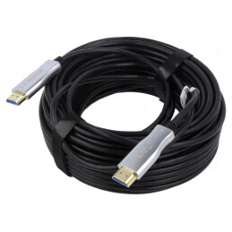 Cablu HDMI Optic 20m HDCP 2.2 HDMI 2.0 | Electronic-mag.ro | Componente Electronice