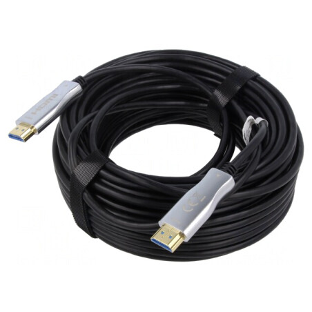 Cablu HDMI Optic 20m HDCP 2.2 HDMI 2.0 | Electronic-mag.ro | Componente Electronice
