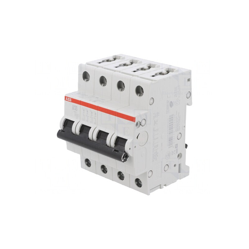 Întrerupător de Supracurent 40A 4P 6kA 230/400VAC | Electronic-mag.ro | Componente Electronice