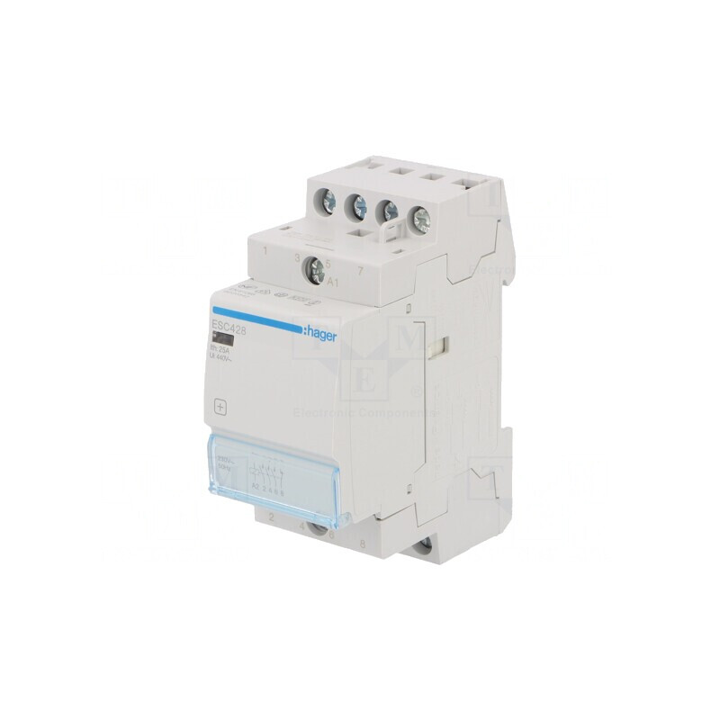 Contactor 4P 25A 230V NC NO x3 | Electronic-mag.ro | Componente Electronice