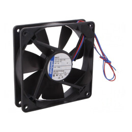 Ventilator axial 12V 119x119x25mm 170m3/h 43dBA cu bilă | Electronic-mag.ro | Componente Electronice