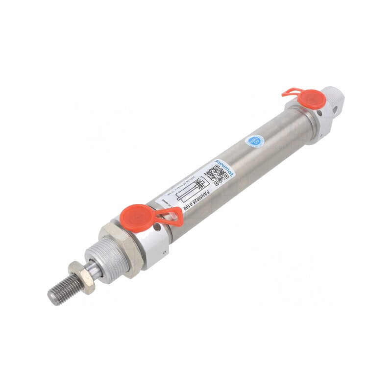 Cilindru pneumatic rotund 10mm x 100mm | Electronic-mag.ro | Componente Electronice