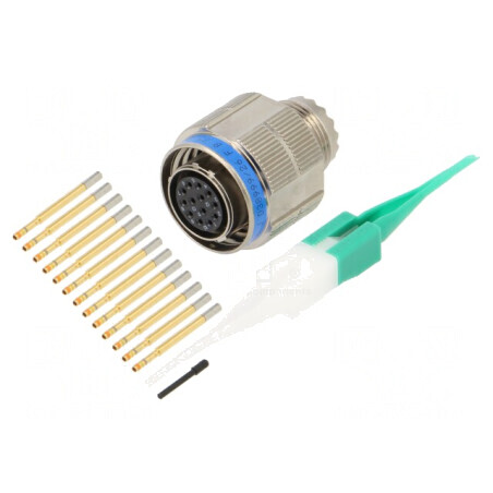 Conector Militar 11 MIL-DTL-38999 Series III Mufă | Electronic-mag.ro | Componente Electronice