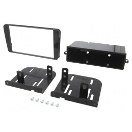 Cadru radio | Subaru | 2 DIN | negru luciu | 381296-11