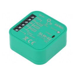 Controler LED SUPLA în cutie de metal 12-24VDC IP20 SLW-02 | Electronic-mag.ro | Componente Electronice
