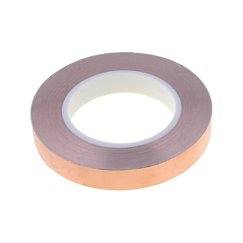 Bandă Electroconductoare Acril Cupru 19mm x 33m x 0,08mm | Electronic-mag.ro | Componente Electronice Bandă Electroconductoare Acril Cupru 19mm x 33m x 0,08mm | Electronic-mag.ro | Componente Electronice