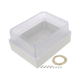 Carcasă Universală Policarbonat Ritec 146x186x90mm | Electronic-mag.ro | Componente Electronice