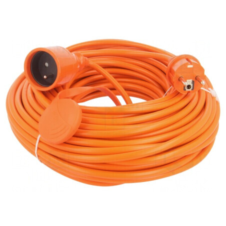 Prelungitor Alimentare 30m 3x1,5mm2 Portocaliu | Electronic-mag.ro | Componente Electronice