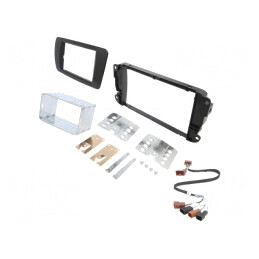 Cadru radio 2 DIN negru luciu Seat | Electronic-mag.ro | Componente Electronice