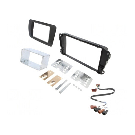 Cadru radio 2 DIN negru luciu Seat | Electronic-mag.ro | Componente Electronice
