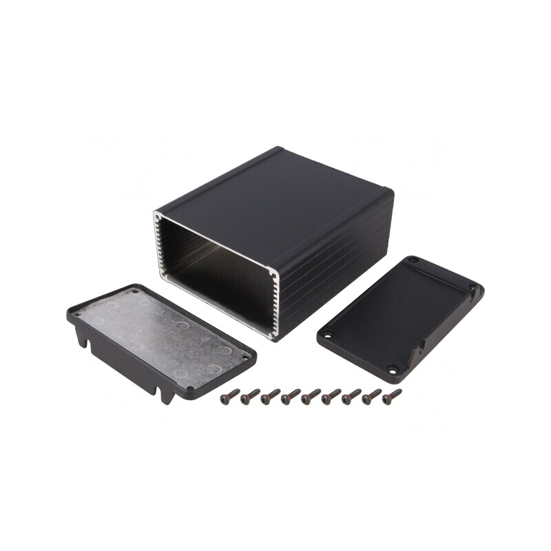 Carcasă Aluminiu Neagră IP54 104x120x55mm | Electronic-mag.ro | Componente Electronice Carcasă Aluminiu Neagră IP54 104x120x55mm | Electronic-mag.ro | Componente Electronice