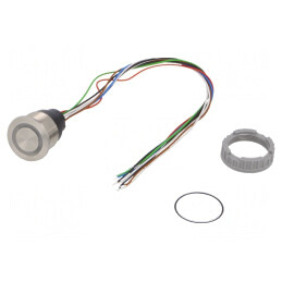 Comutator: capacitiv | Poz: 2 | SPST | 0,1A/42VAC | 0,1A/60VDC | IP67 | 3-101-430