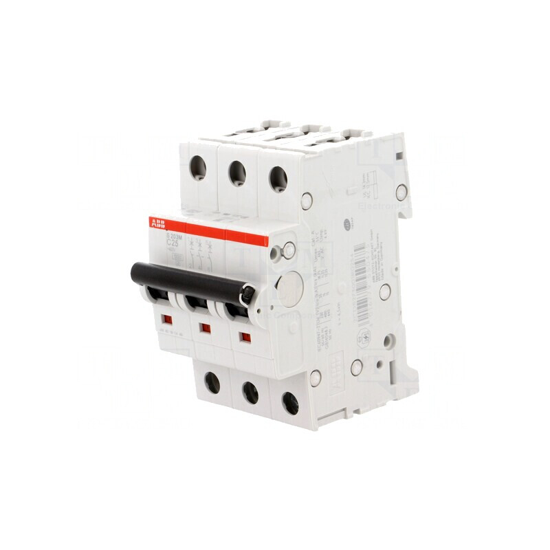 Întrerupător de Supracurent 25A 3P 400VAC C | Electronic-mag.ro | Componente Electronice