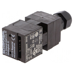 Întrerupător de siguranță cu cheie neagră IP67 AZ 17 NC NO | Electronic-mag.ro | Componente Electronice