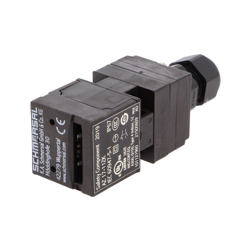 Întrerupător de siguranță cu cheie neagră IP67 AZ 17 NC NO | Electronic-mag.ro | Componente Electronice