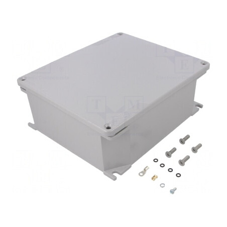 Carcasă Universală cu Lame de Fixare, 217x253x93 mm | Electronic-mag.ro | Componente Electronice