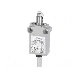 Limitator Cursă Rola Metalică Ø12mm NO NC 5A | Electronic-mag.ro | Componente Electronice