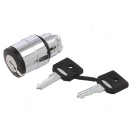 Comutator rotativ cu cheie 22mm 3 poziții negru ZB4BG0 | Electronic-mag.ro | Componente Electronice
