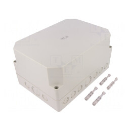Carcasă universală polistiren 180x254x137mm | Electronic-mag.ro | Componente Electronice