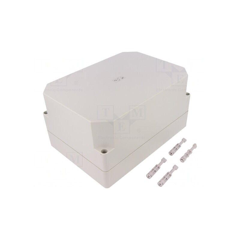 Carcasă universală gri 180x254x137 mm | Electronic-mag.ro | Componente Electronice