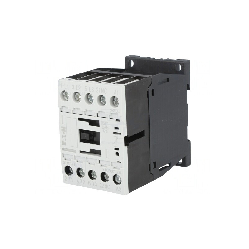 Contactor 3P NO + 3 Auxiliare NC 24VDC 7A | Electronic-mag.ro | Componente Electronice